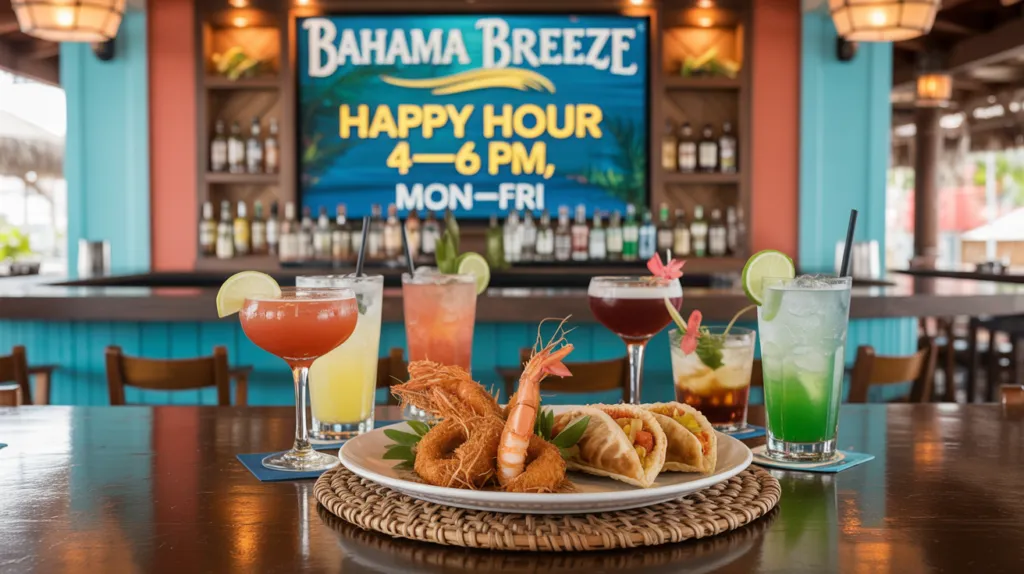 Bahama Breeze Happy Hour