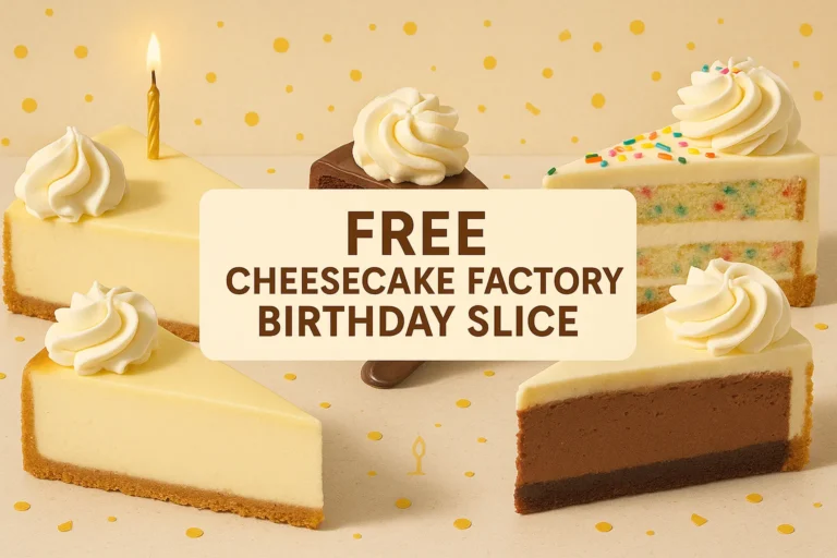 Cheesecake Factory birthday reward