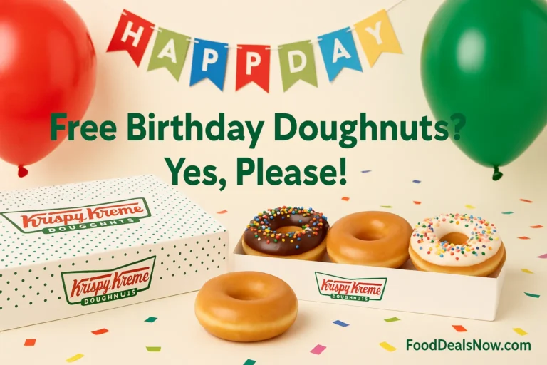 Krispy Kreme Birthday Reward
