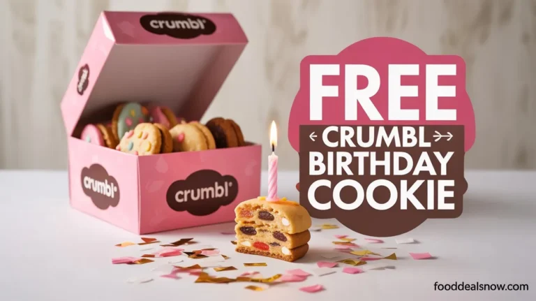 Crumbl Birthday Reward