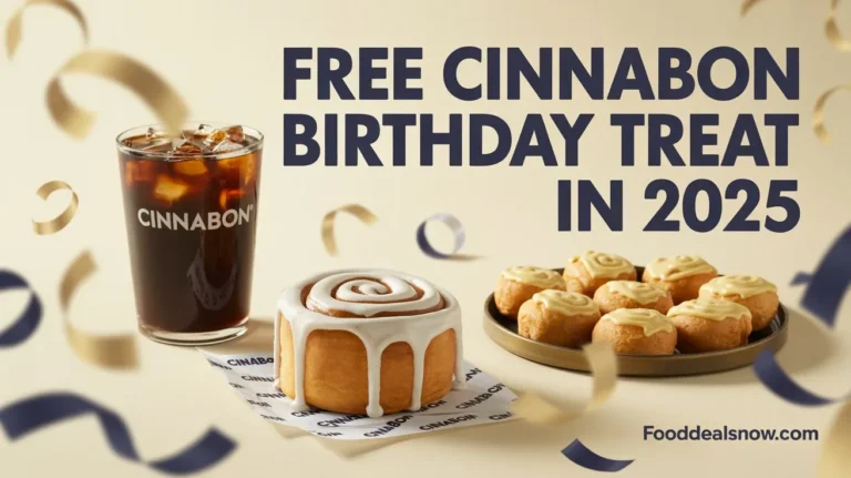 Cinnabon Birthday Reward
