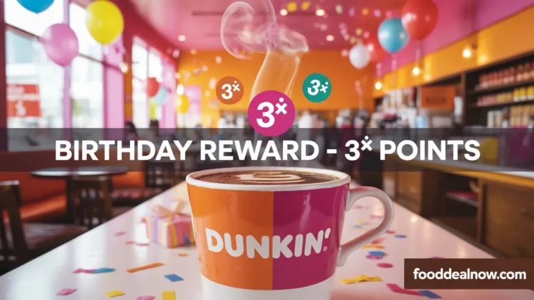 Dunkin Birthday Reward