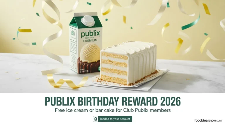 Publix Birthday Reward