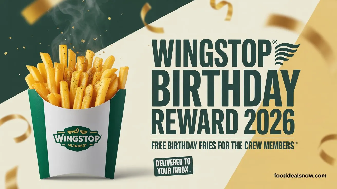 Wingstop birthday reward