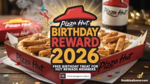 Pizza Hut Birthday Reward