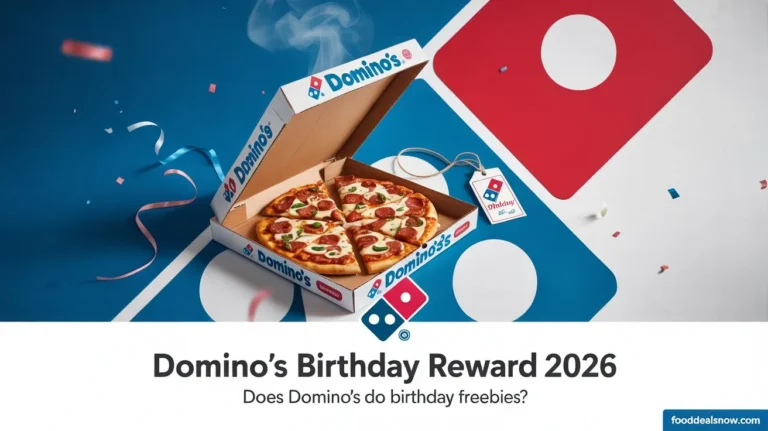 Domino's birthday reward