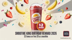 Smoothie King birthday reward
