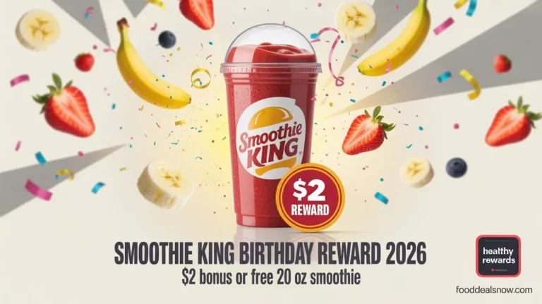 Smoothie King birthday reward